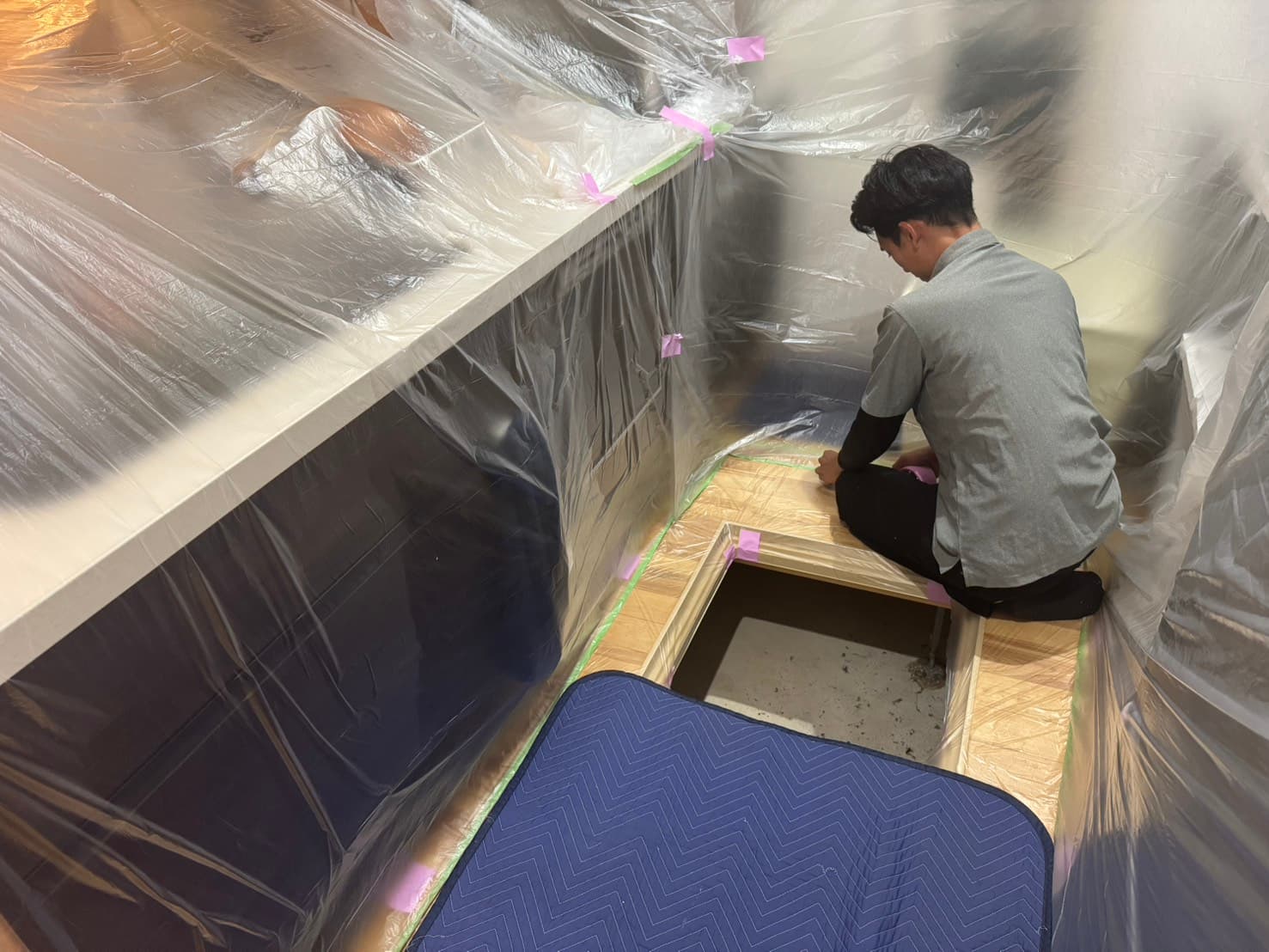 白濱ホームサポート 作業風景